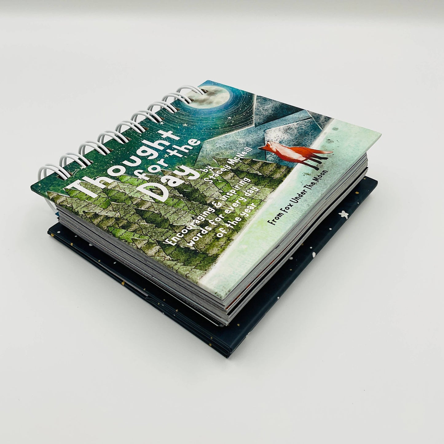 Fox Under The Moon - Thought For The Day: 366 Desktop Quotes - UNDATED