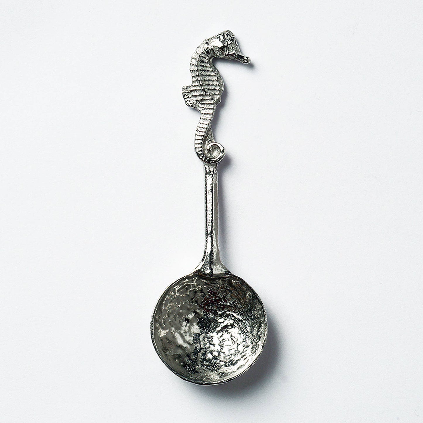 Seahorse Small Pewter Sugar Spoon