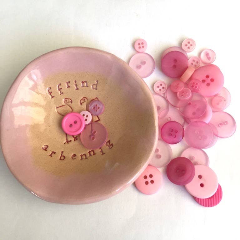 Ffrind Arbennig Ceramic trinket dish