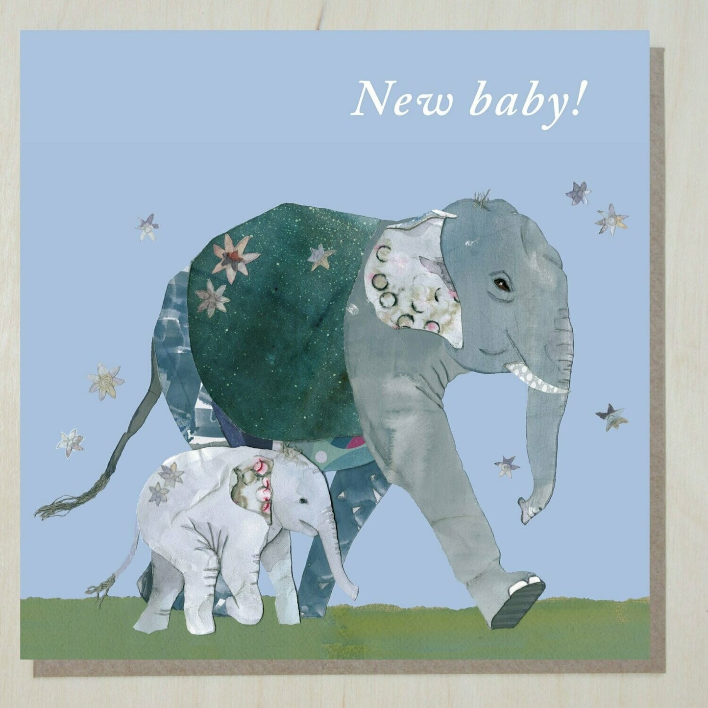 Windsock Press - Baby Elephant Card