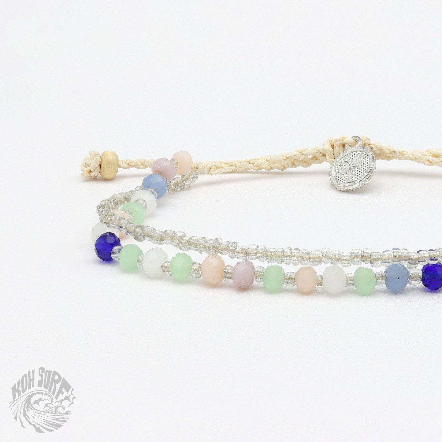 Pineapple Island -  Kanawa Beach Beaded Bracelet, Surf Bracelet by Koh Surf : Summer Tones