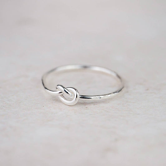 Lucy Kemp - Sterling Silver Love Knot Ring