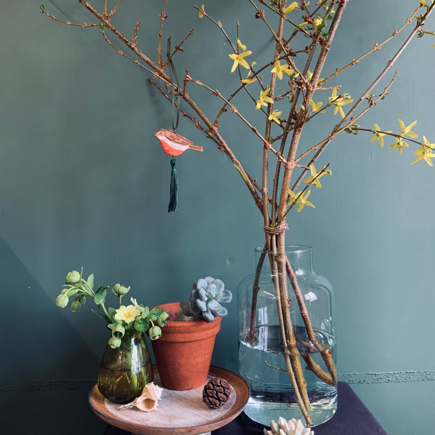 Robin Tassel Decoration