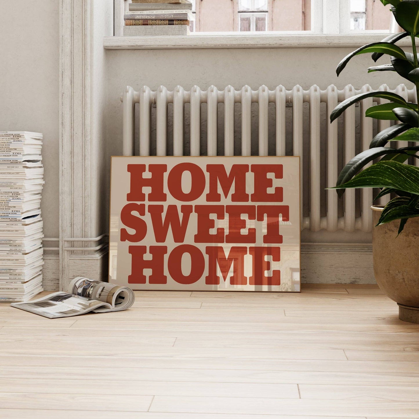Lune Club - Home Sweet Home Bold Print