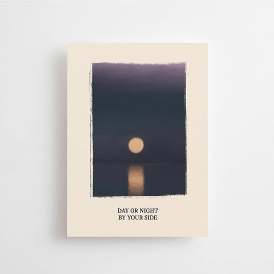 Anna Cosma - DAY OR NIGHT BY YOUR SIDE POSTCARD