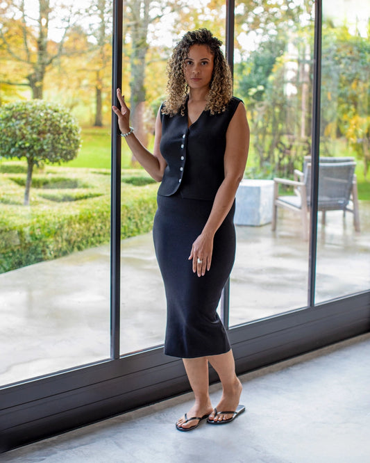 Chalk UK - Bonnie skirt - black