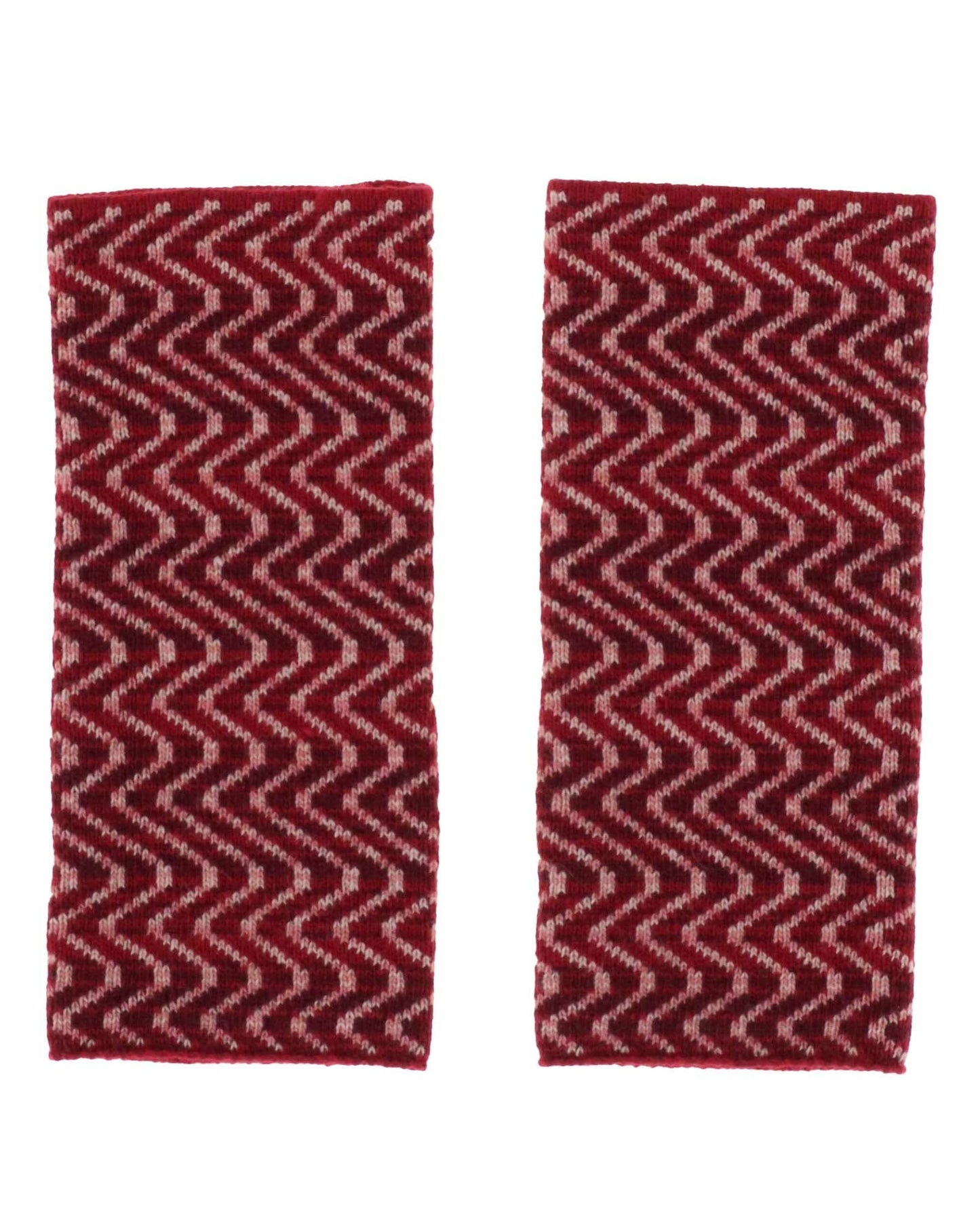 Cadenza Italy Ltd - Cashmere Blend Ripple Wrist Warmers