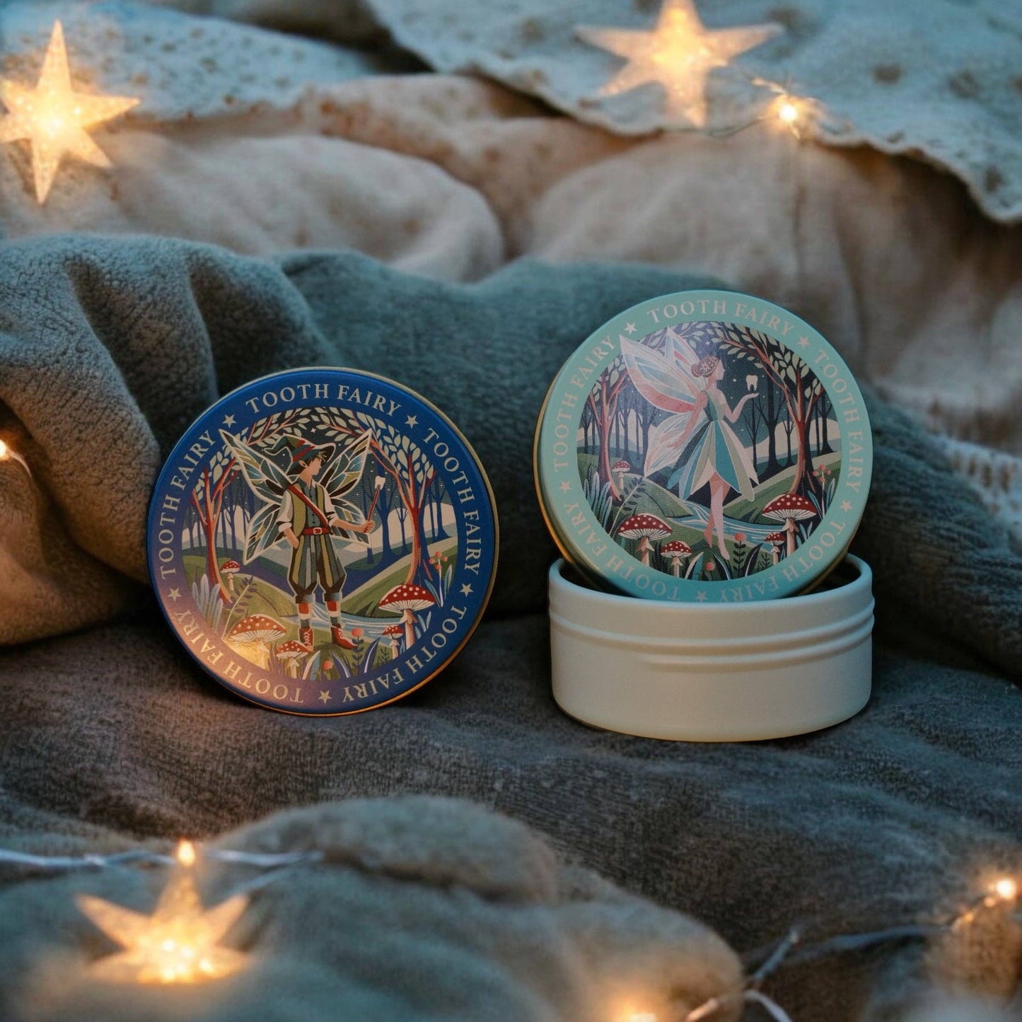 TINIT's Tooth Fairy Tin - girl fairy