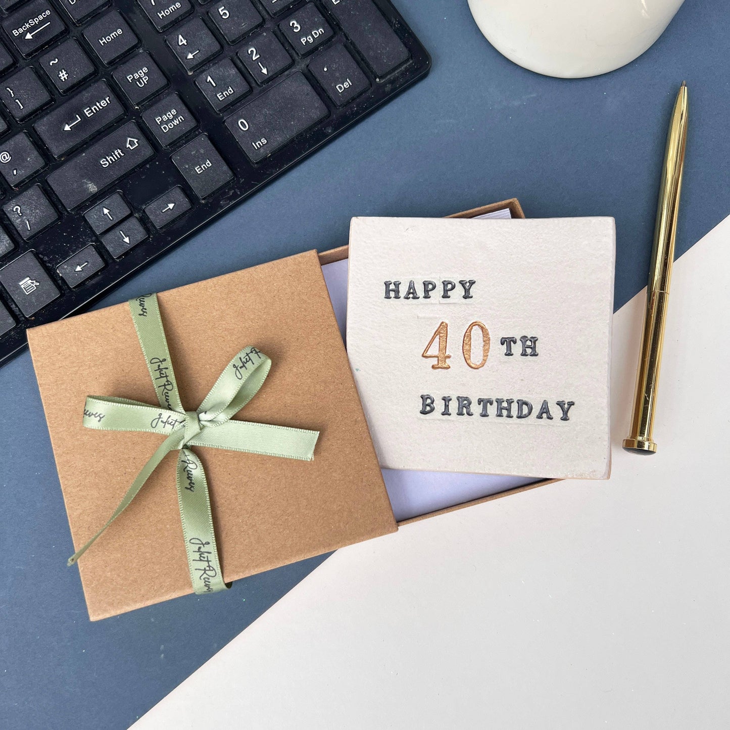 40th Birthday  Coaster