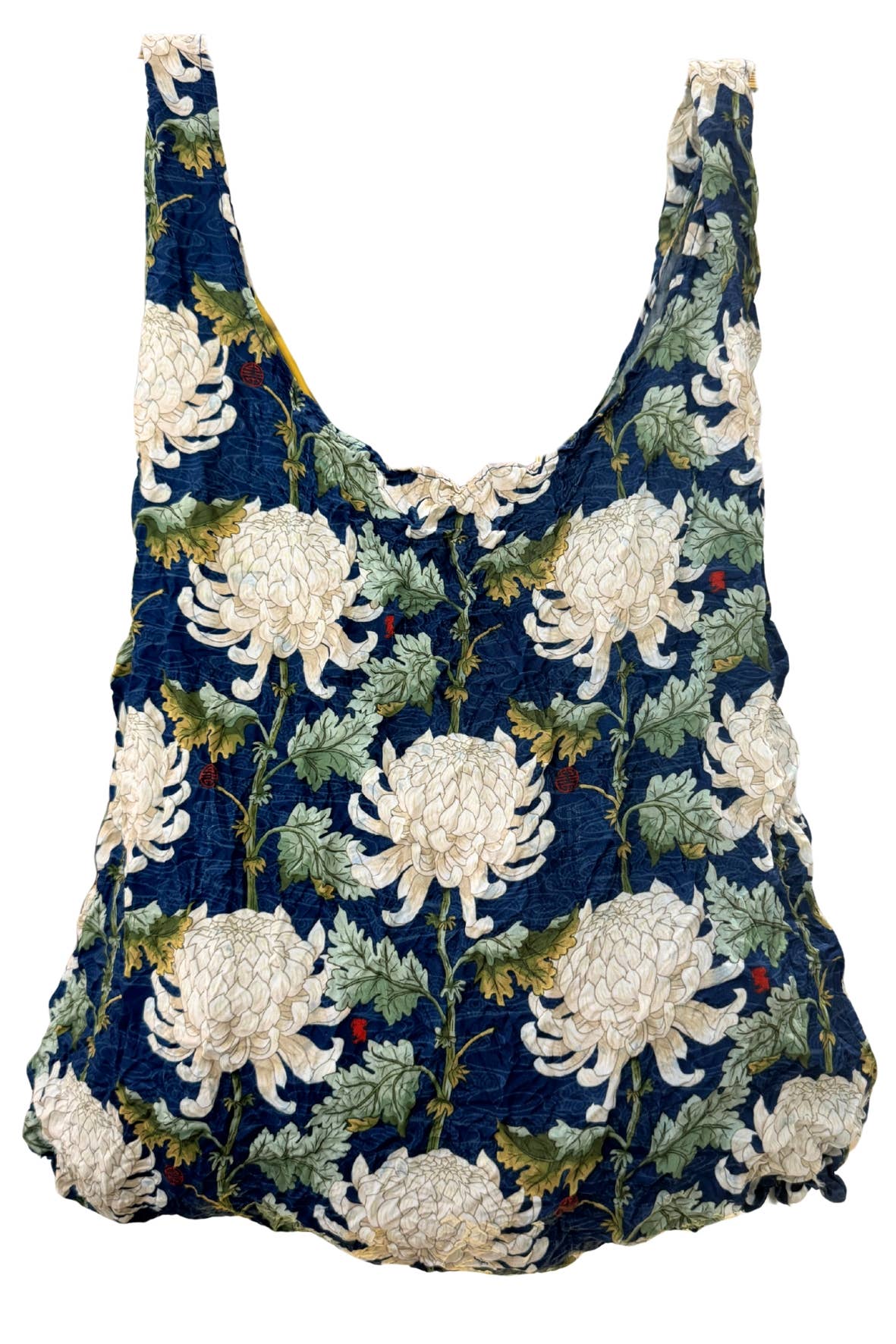 Tote Bag Eco Sustainable Floral CHRYSANTHEMUM