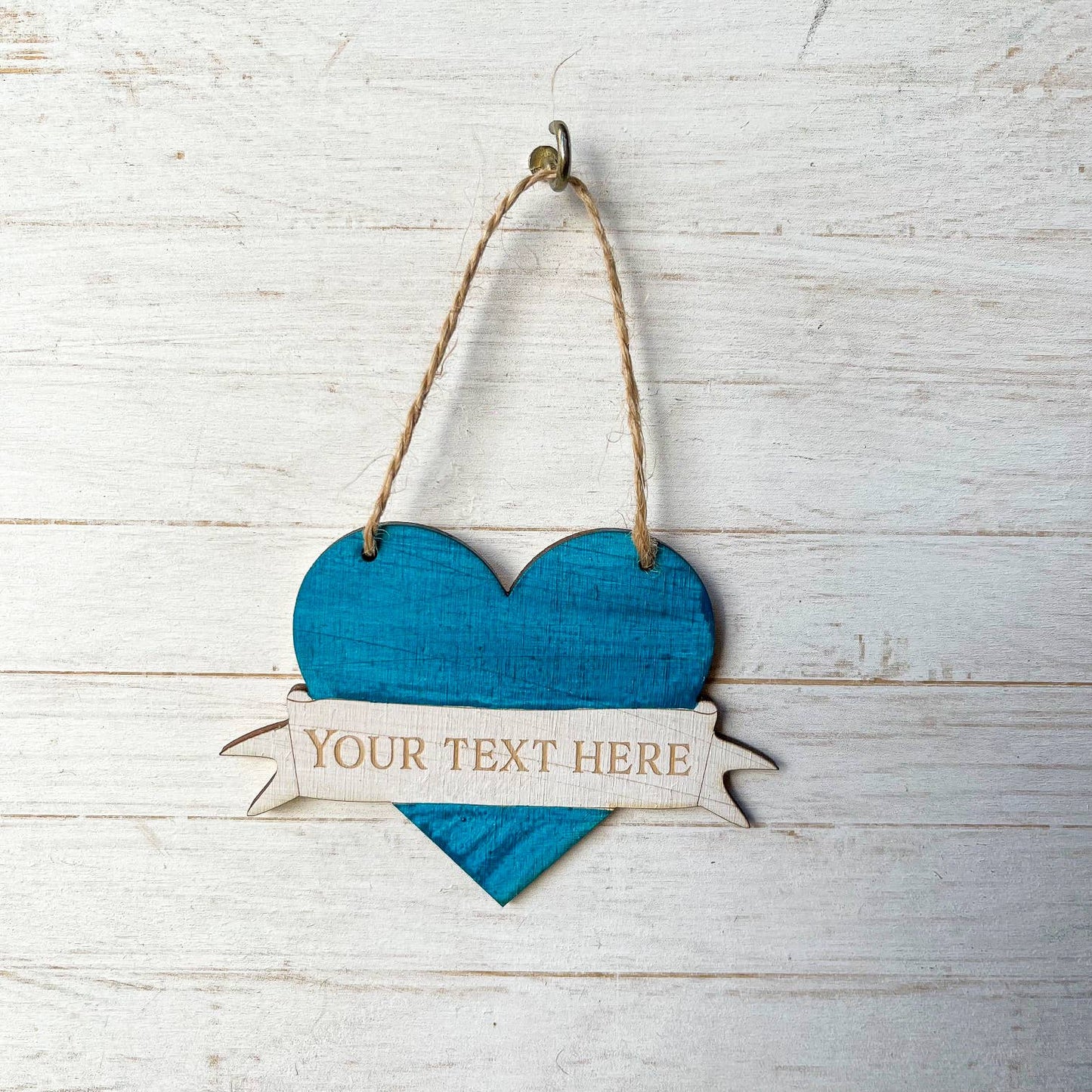 Gorgeous Little Bits - Heart "Moelfre" Decoration