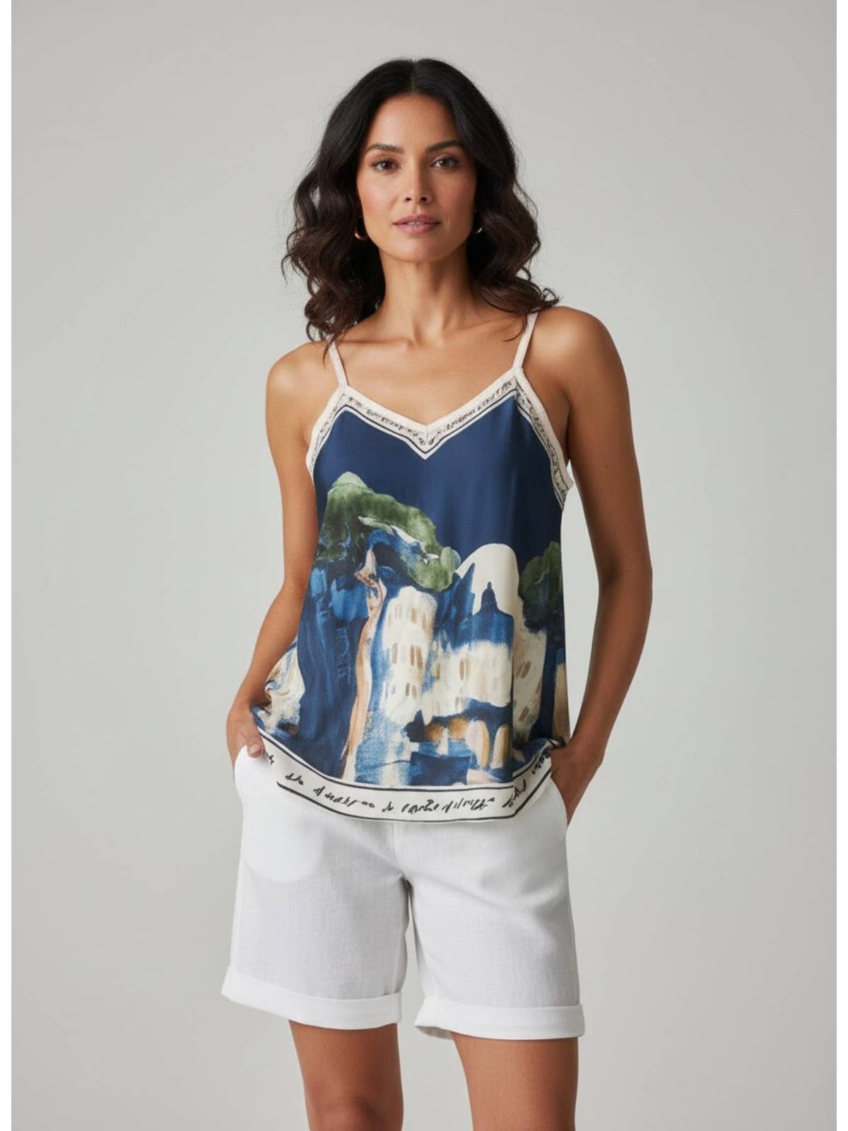 Vienna Bliss Printed Vest