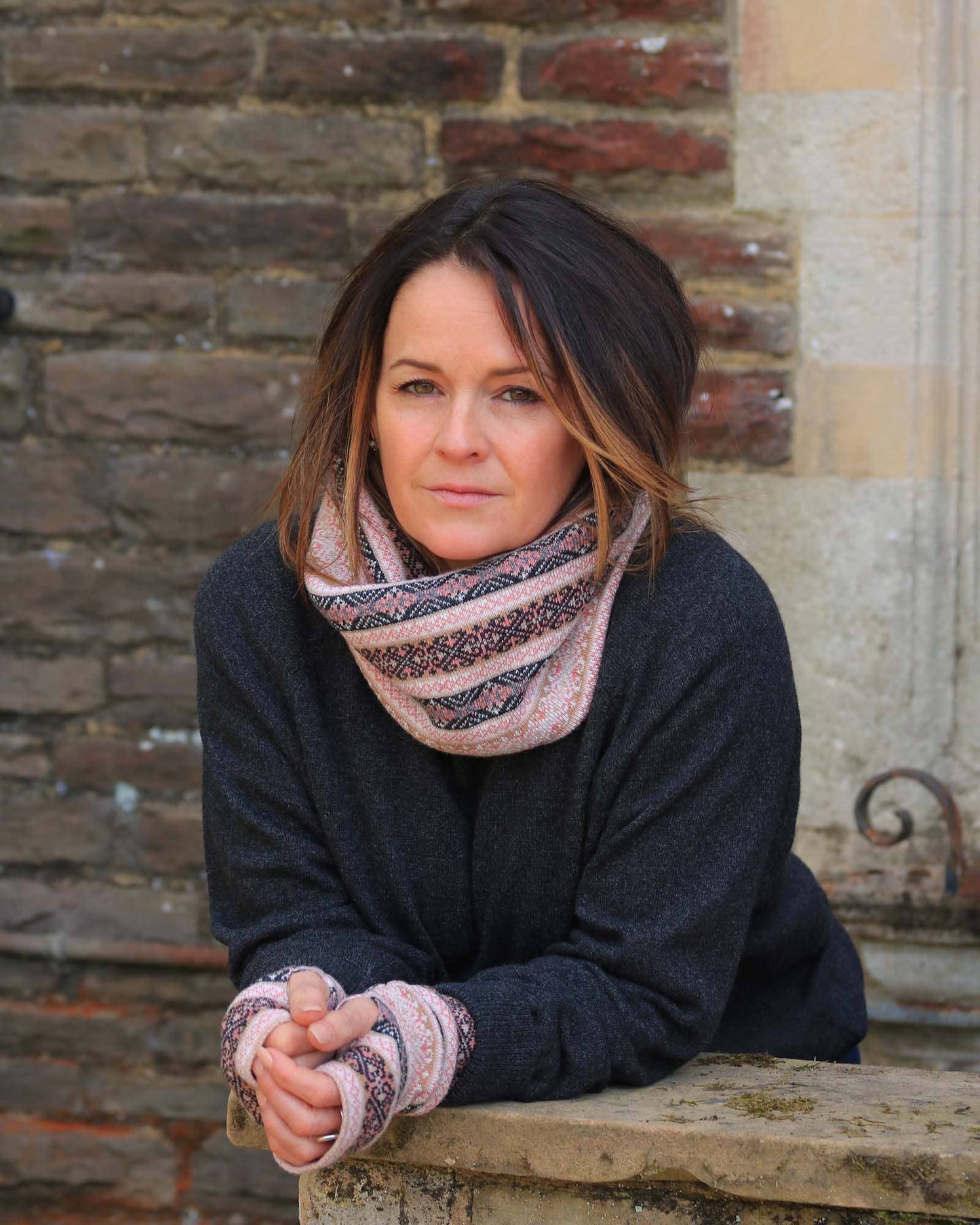 Cadenza Italy Ltd - Cashmere Blend Fairisle Snood