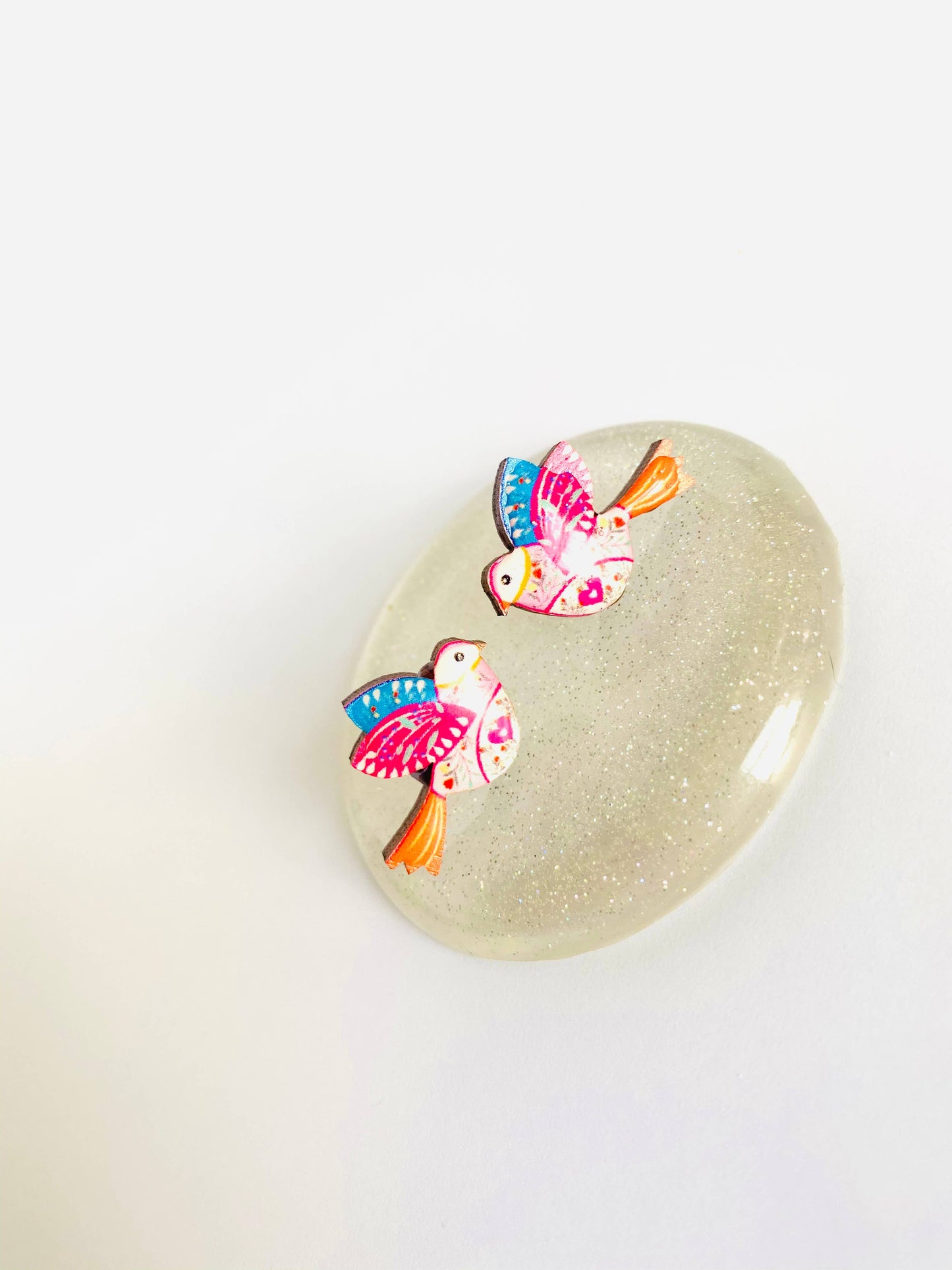 Rosie Rose Parker - Bird summer studs