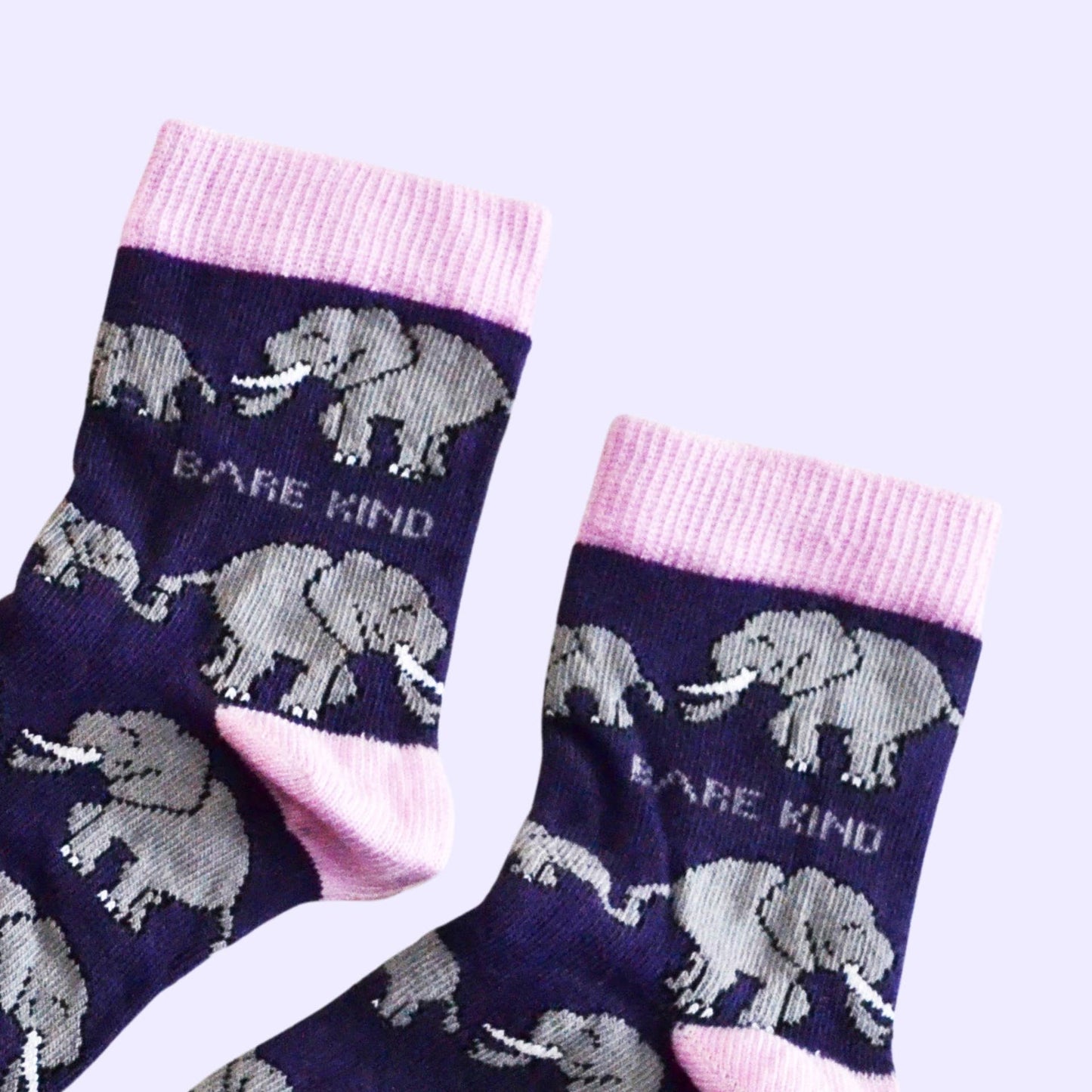 Bare Kind - Elephant Socks - Kid's Socks