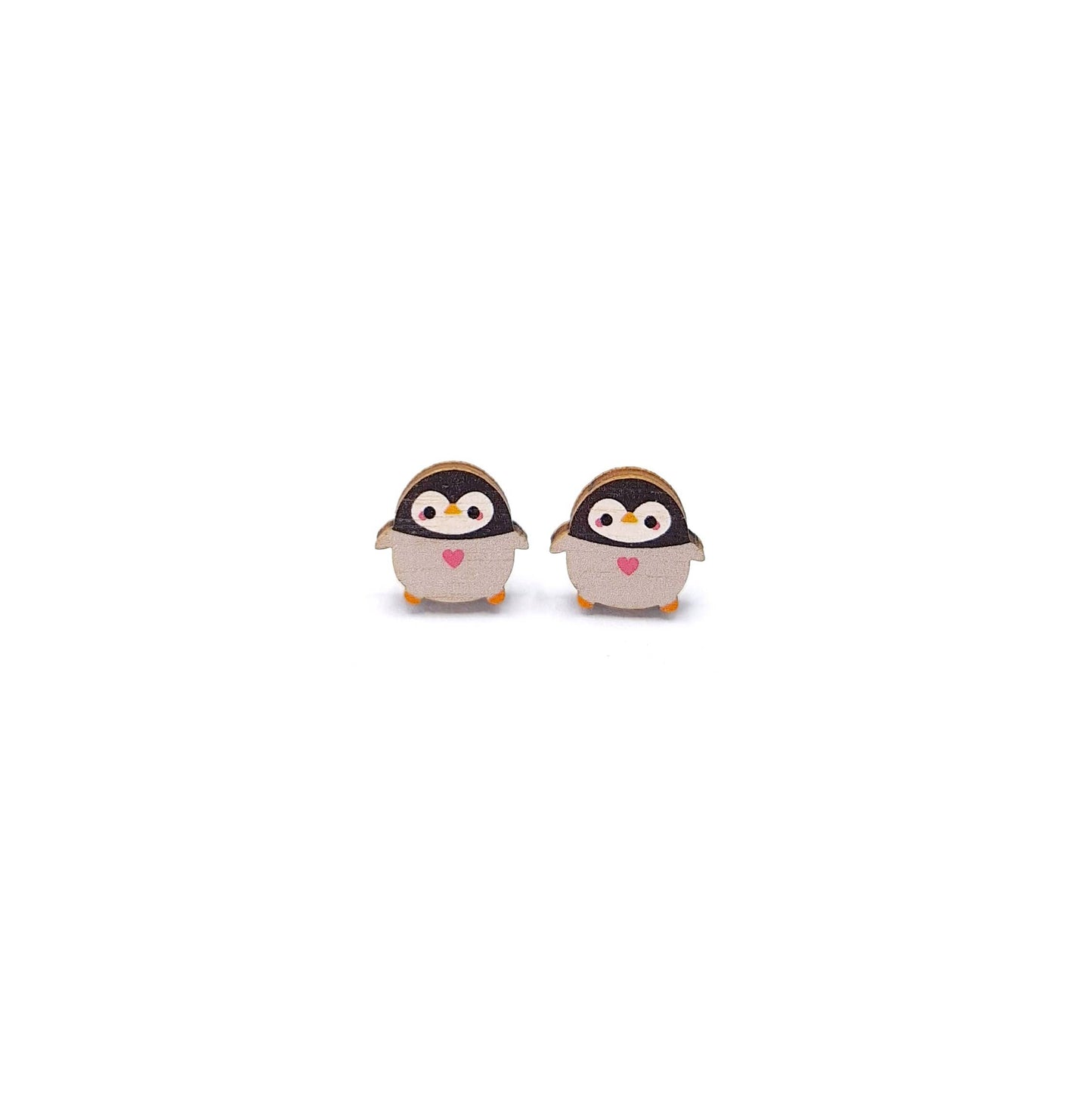 Penguin Stud Earrings