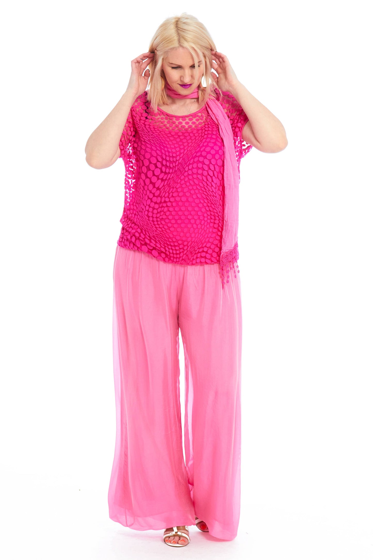 Sassy Silk Balloon Trouser