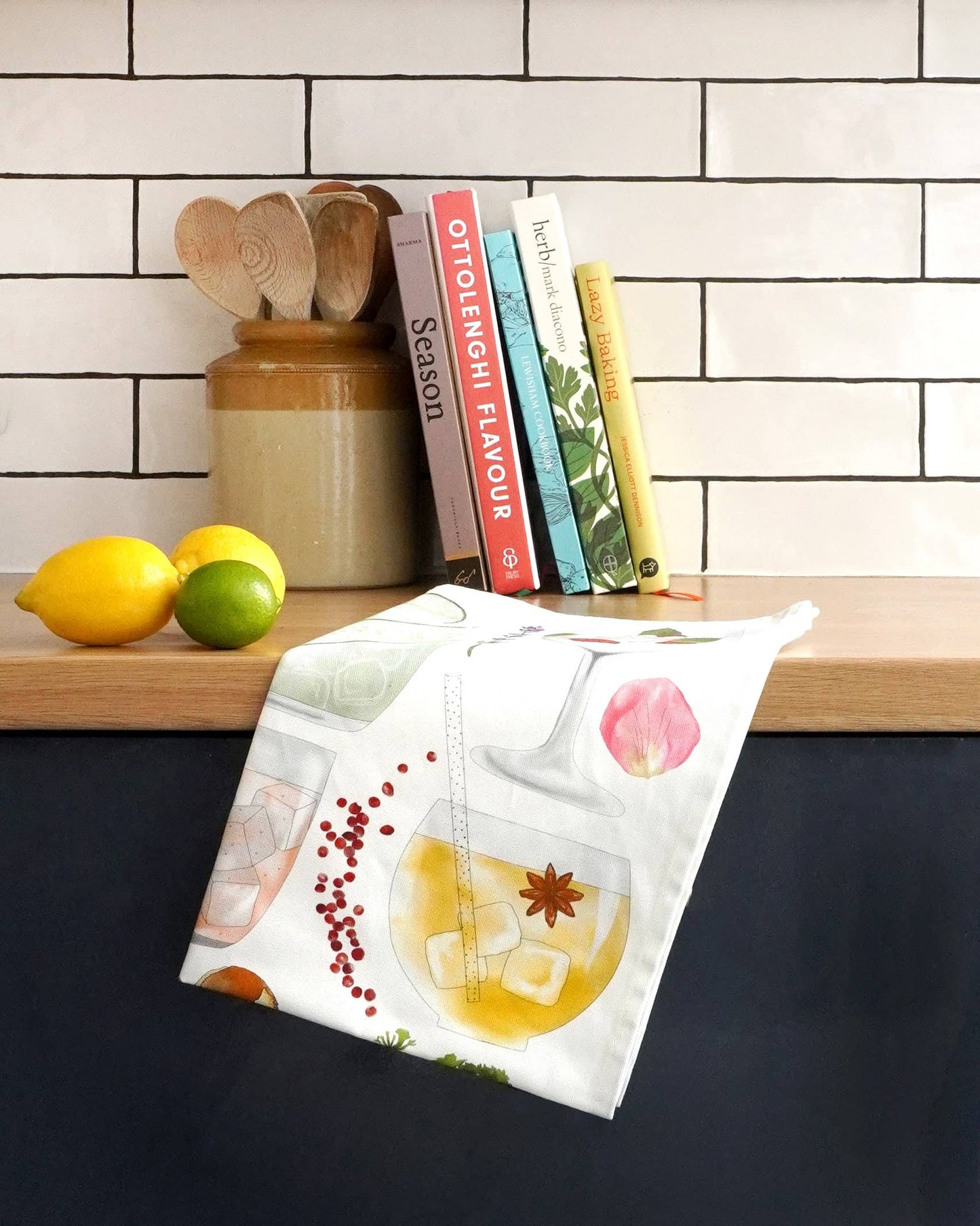 G&T Tea Towel - British Made – 100% Cotton – Gin Gift