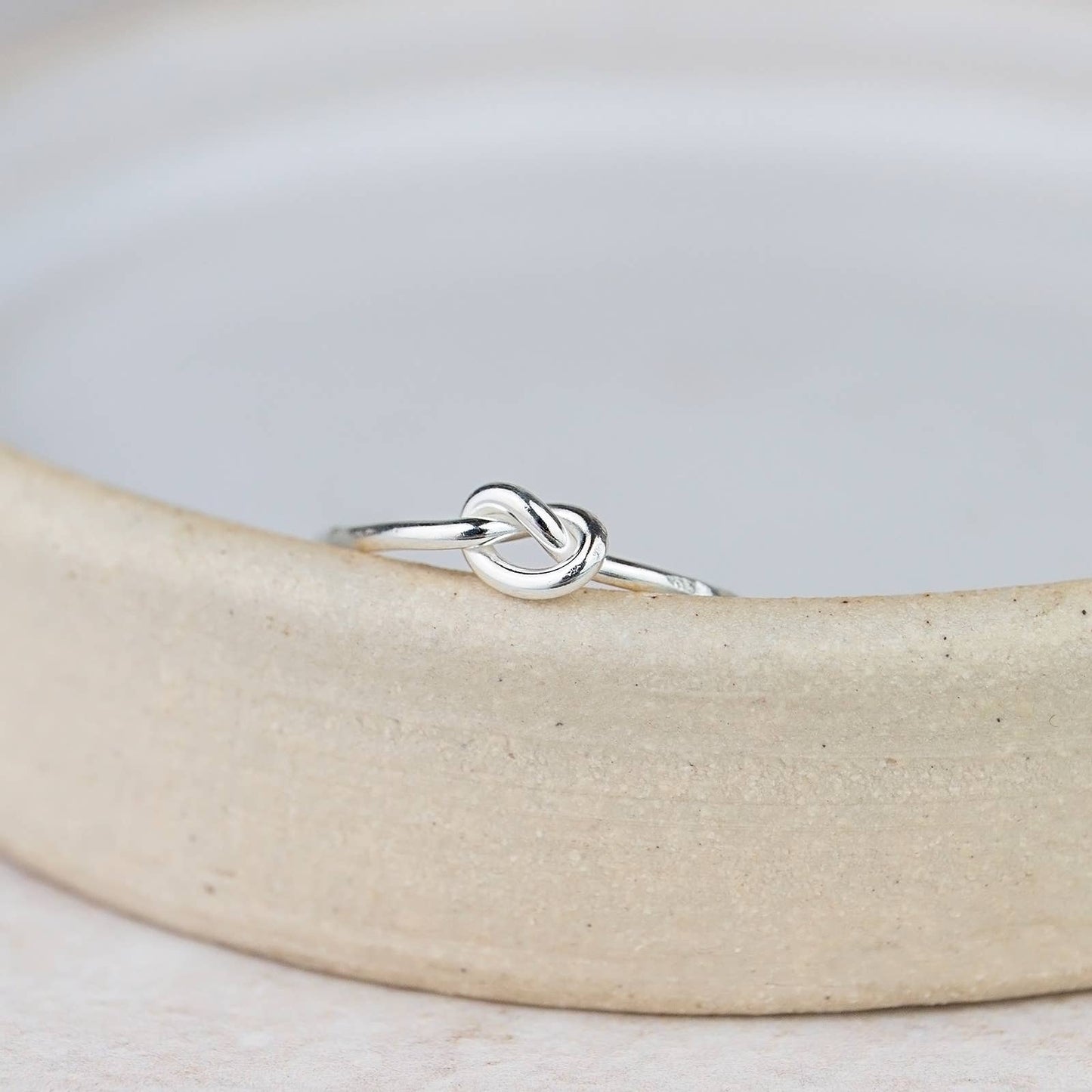 Lucy Kemp - Sterling Silver Love Knot Ring