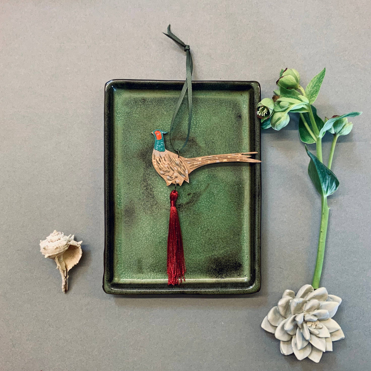 Pheasant Tassel Decoration