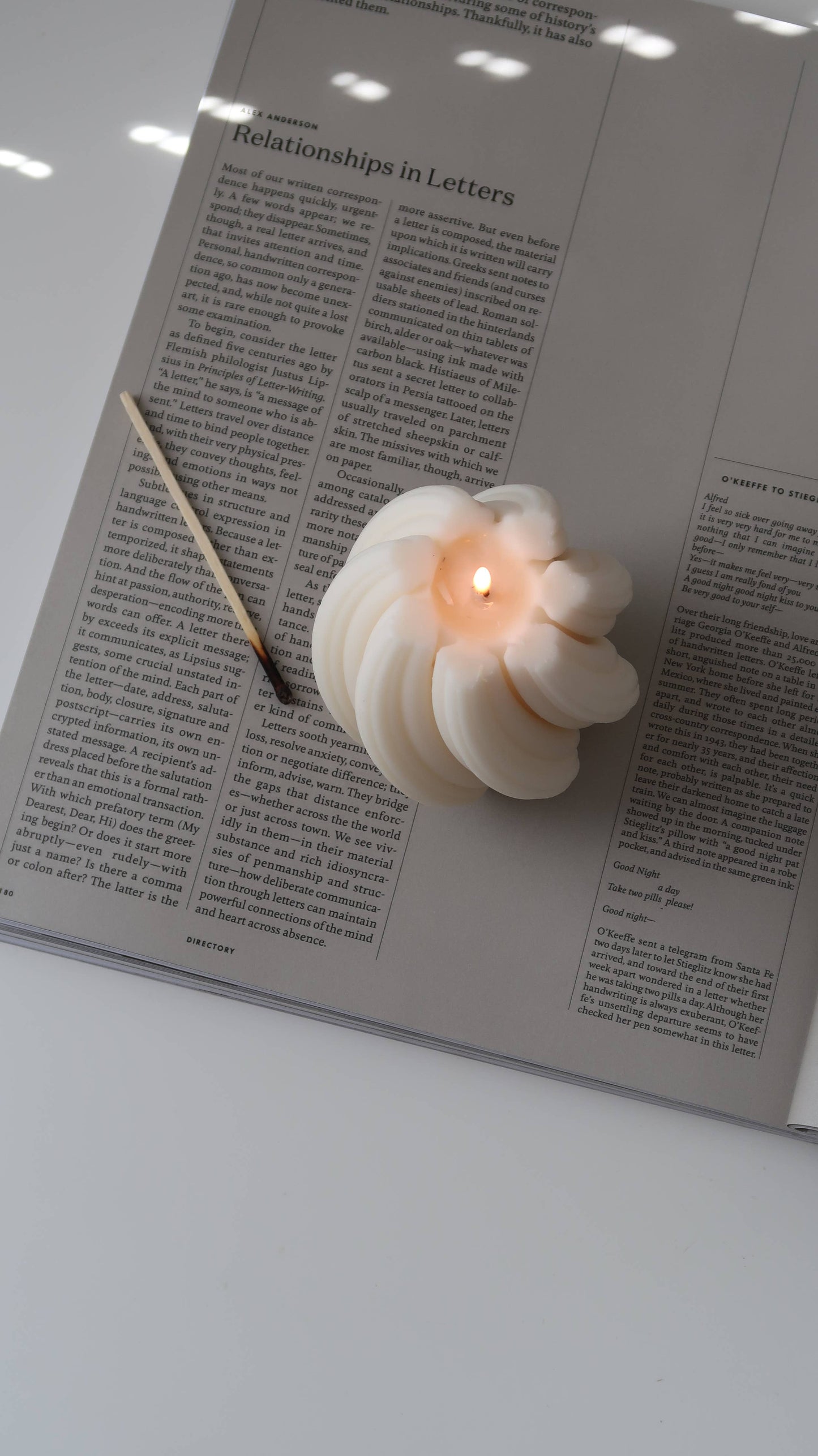 Jeune Home - Swirl soy candle