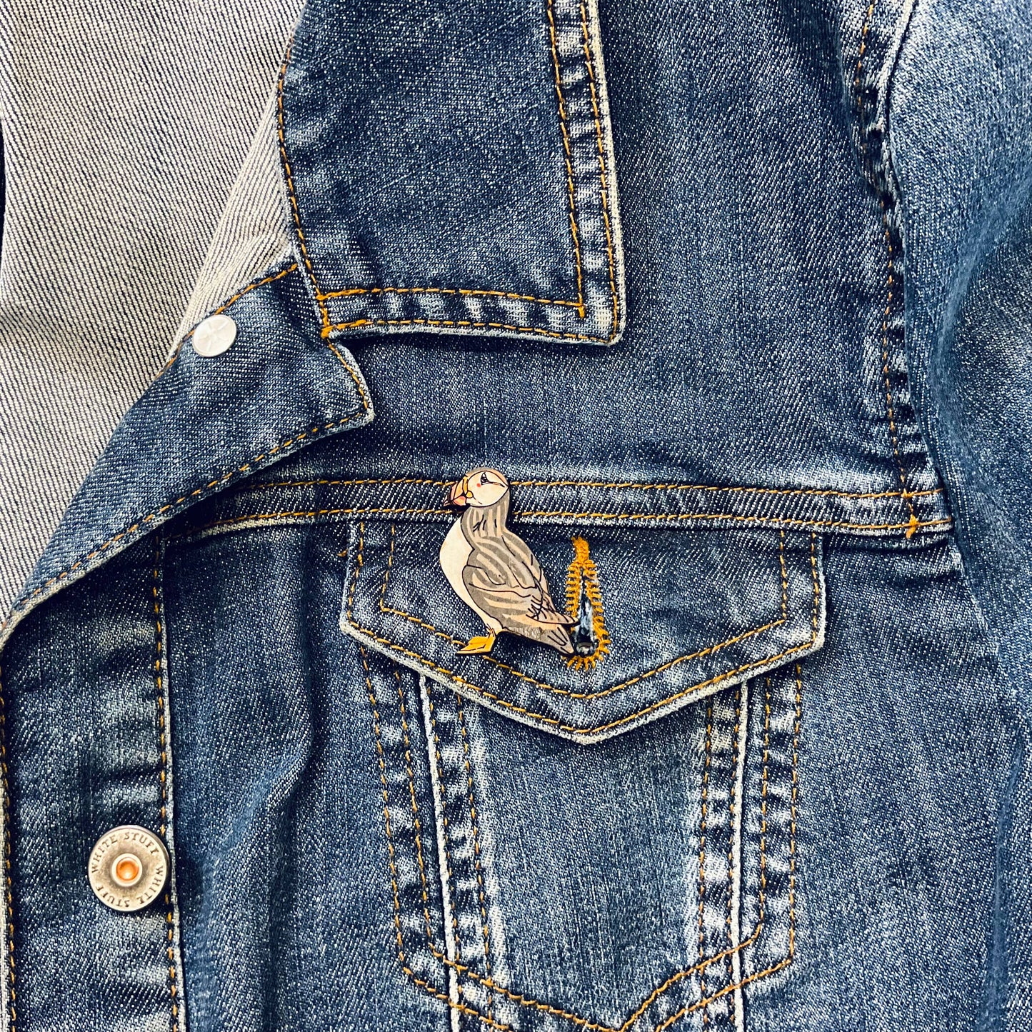 Puffin Mini Pin Brooches