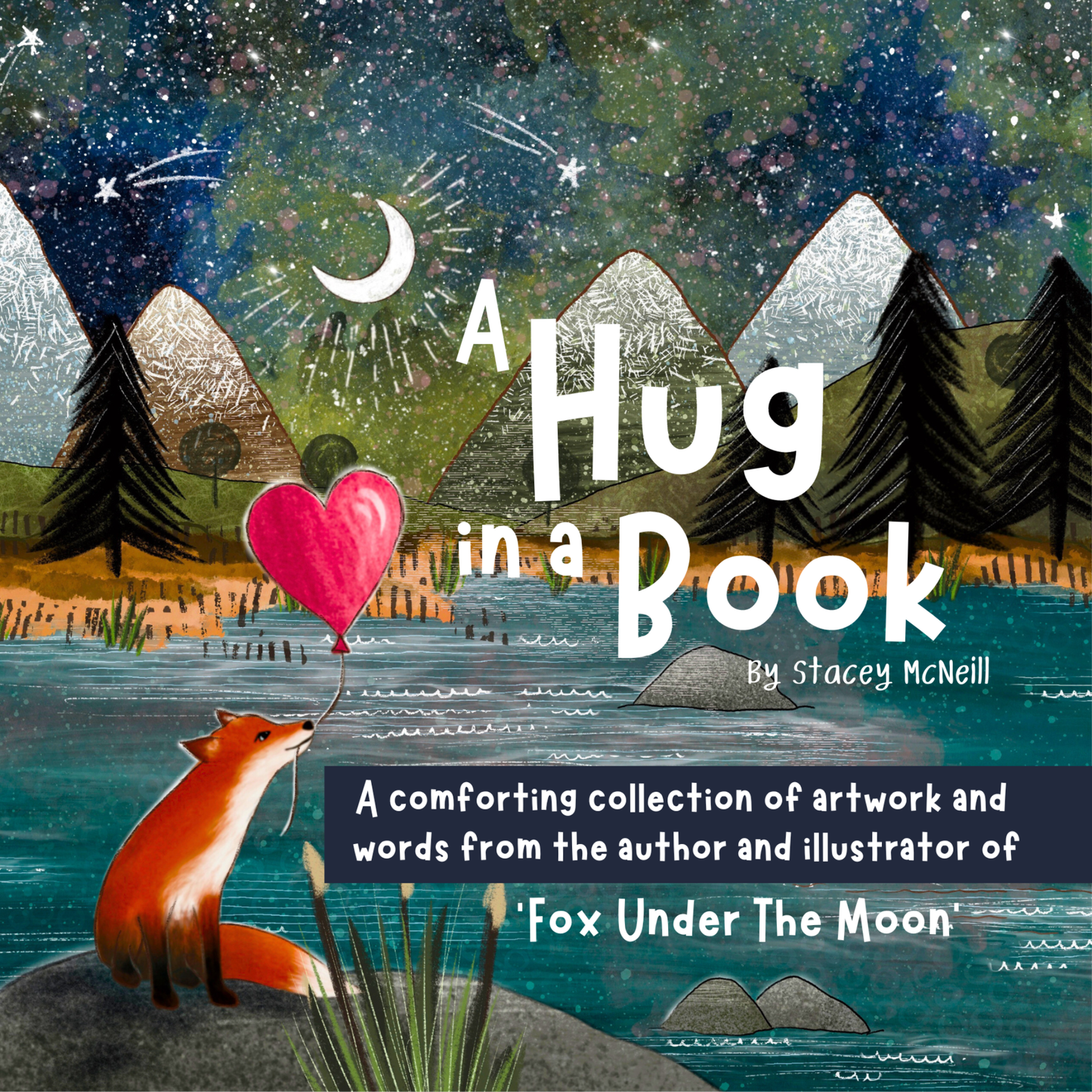 Fox under the Moon - Hug In A Book mini book