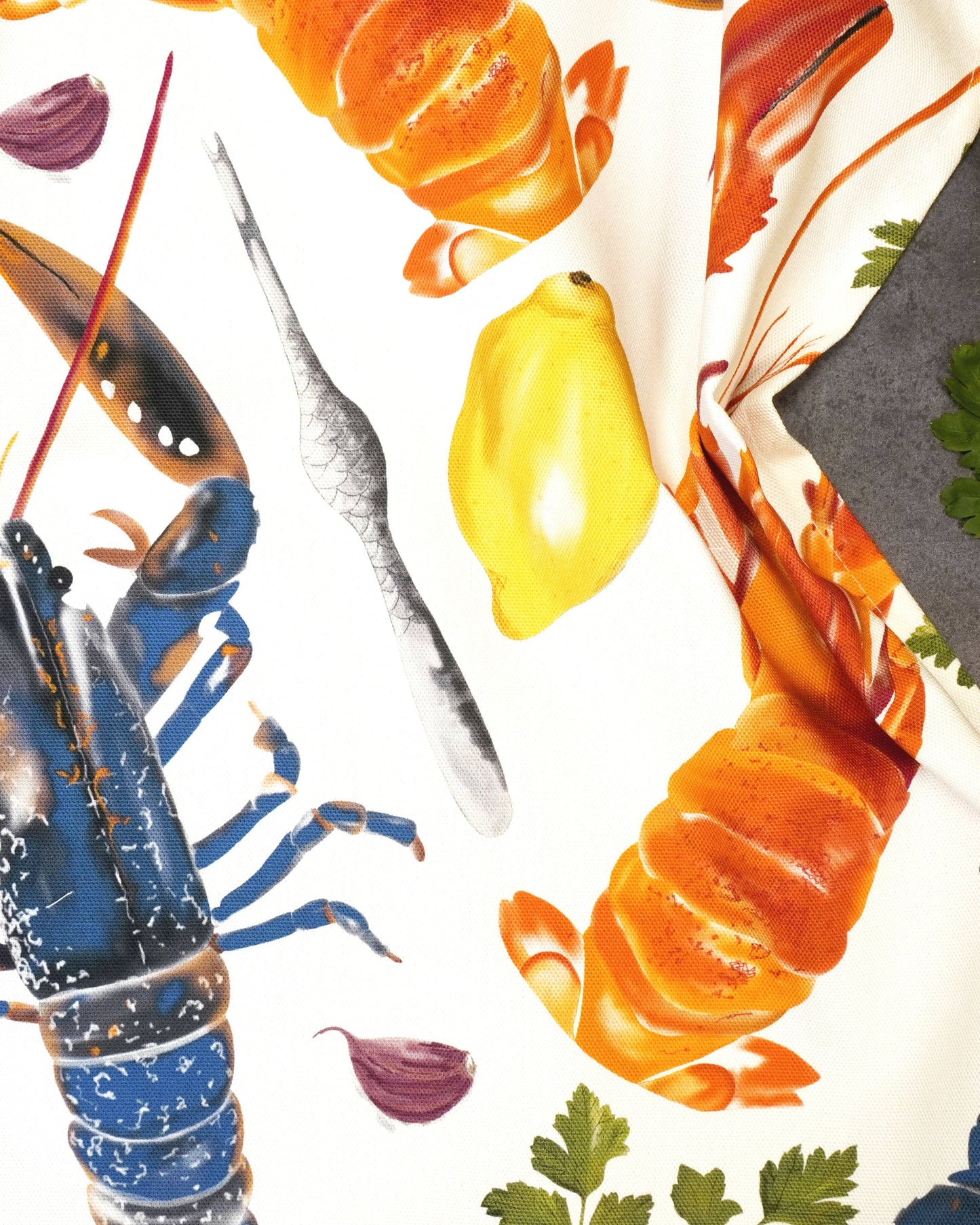 Lobster Tea Towel - British - 100% Cotton - Seaside