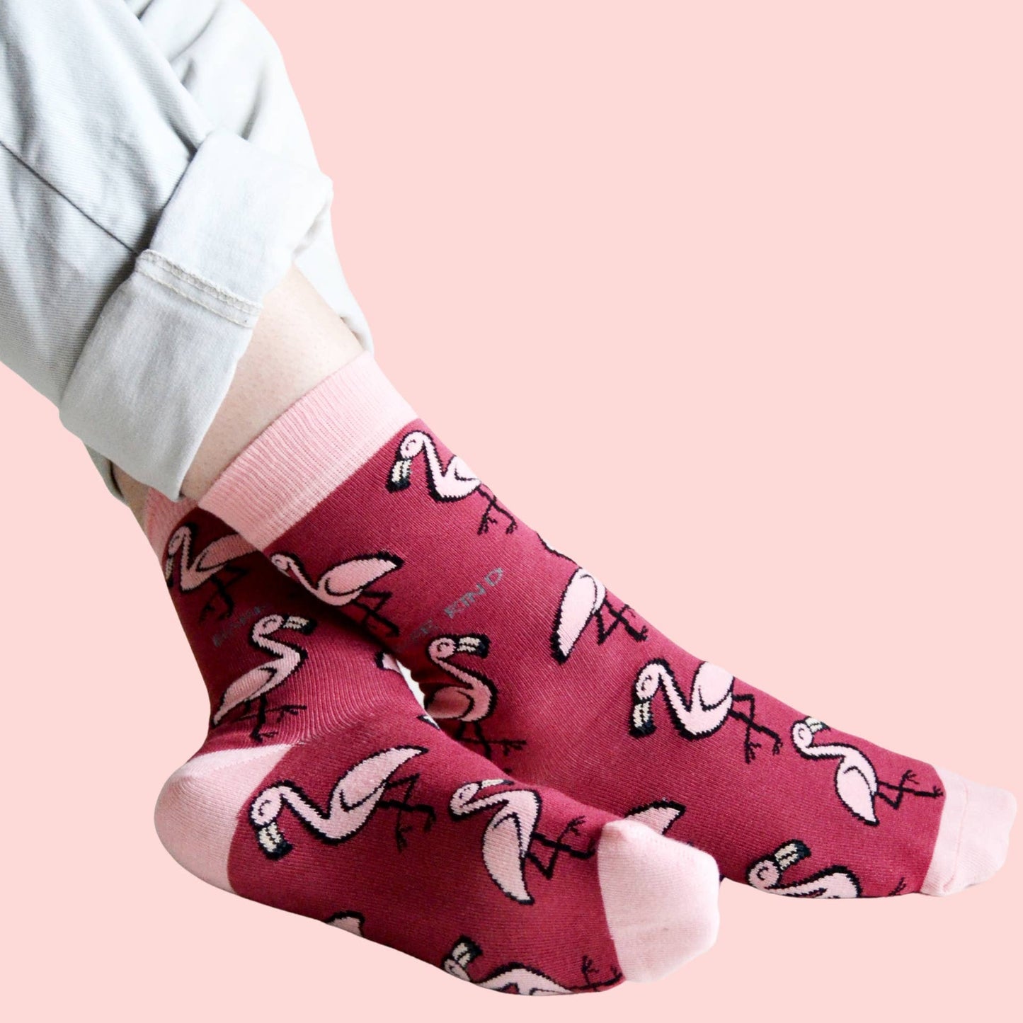 Bare Kind - Flamingo Socks