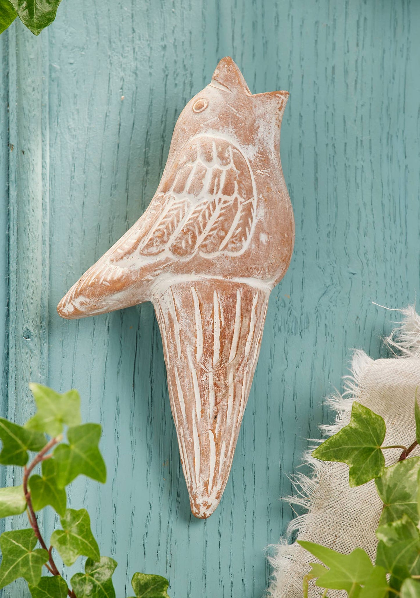 Namaste - Terracotta Bird Plant Watering Spike