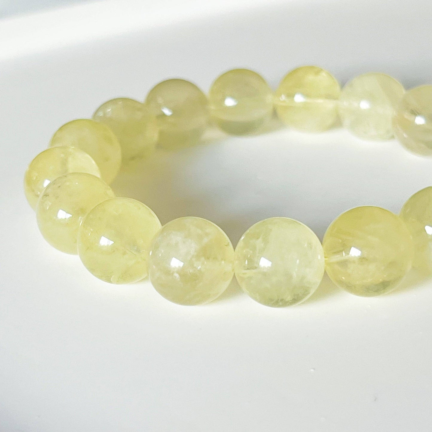 Ninaouity - Third Eye Chakra Lemon Quartz Crystal Bracelet