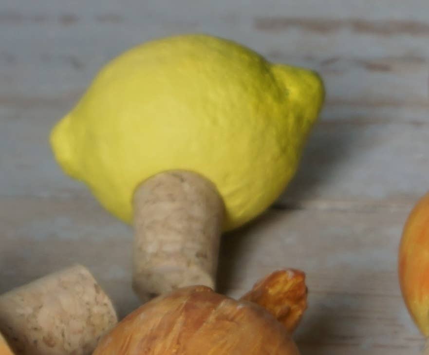 Merryfield Pottery - Merryfield Pottery Lemon Bottle stopper
