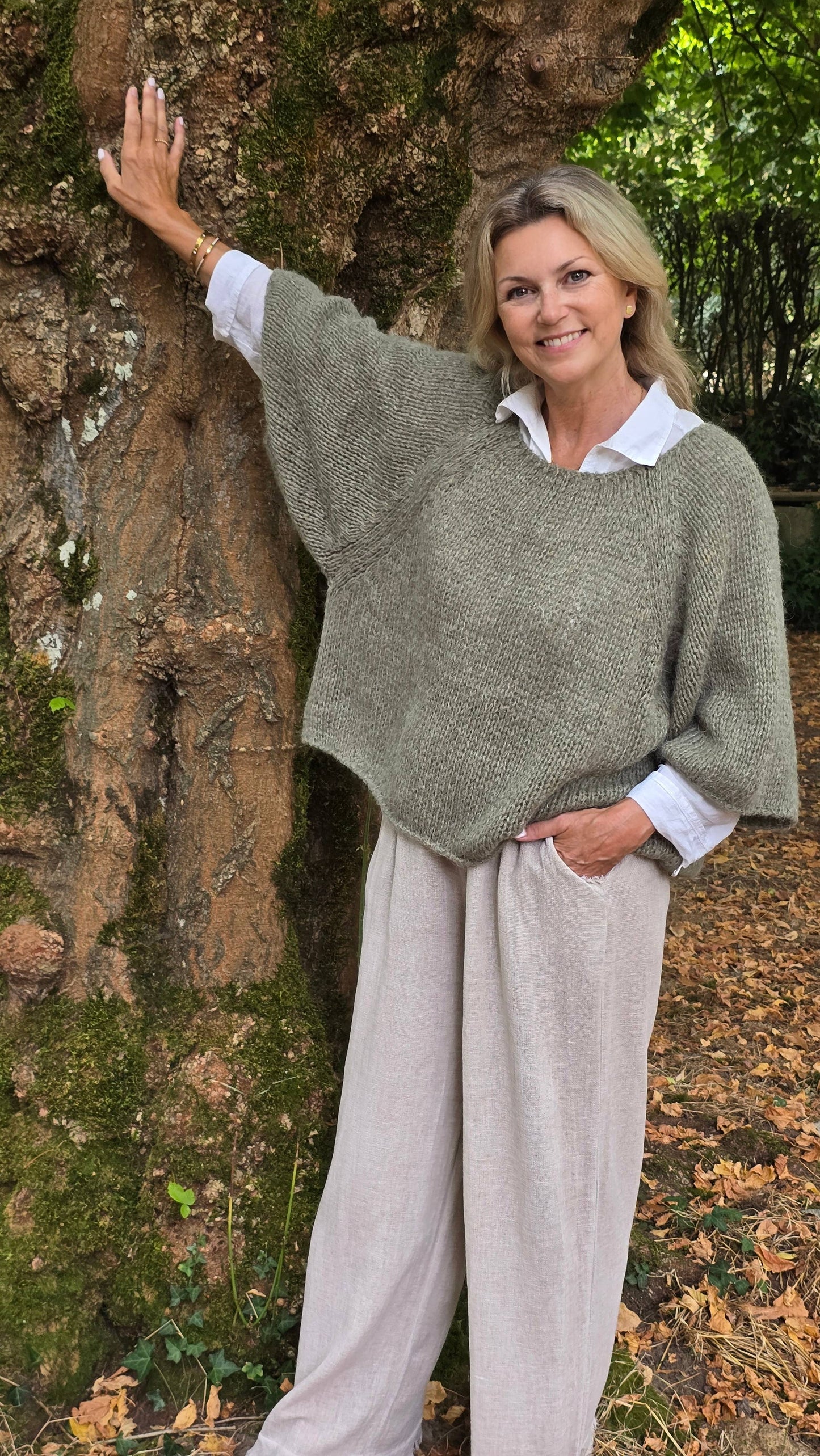 Cadenza Italy Ltd - Alpaca Blend Swing Jumper