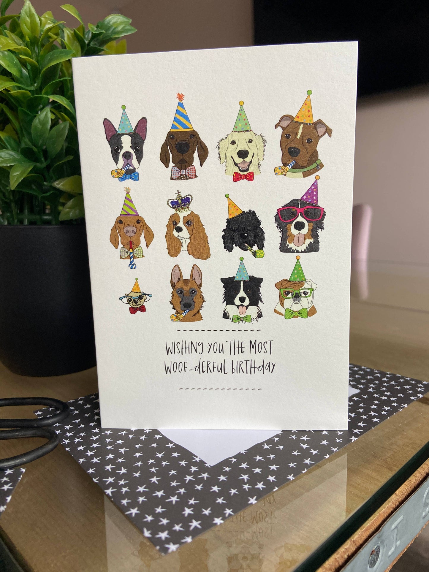 Dandelion Stationery - Woof-derful Birthday - Greetings Card