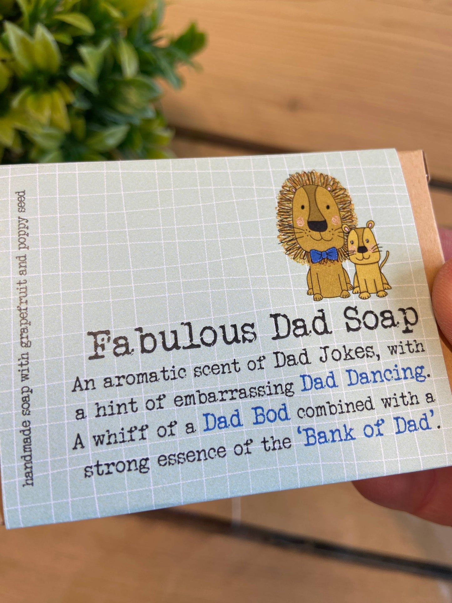 Dandelion Stationery - Dad Soap - Humorous Soap Gift