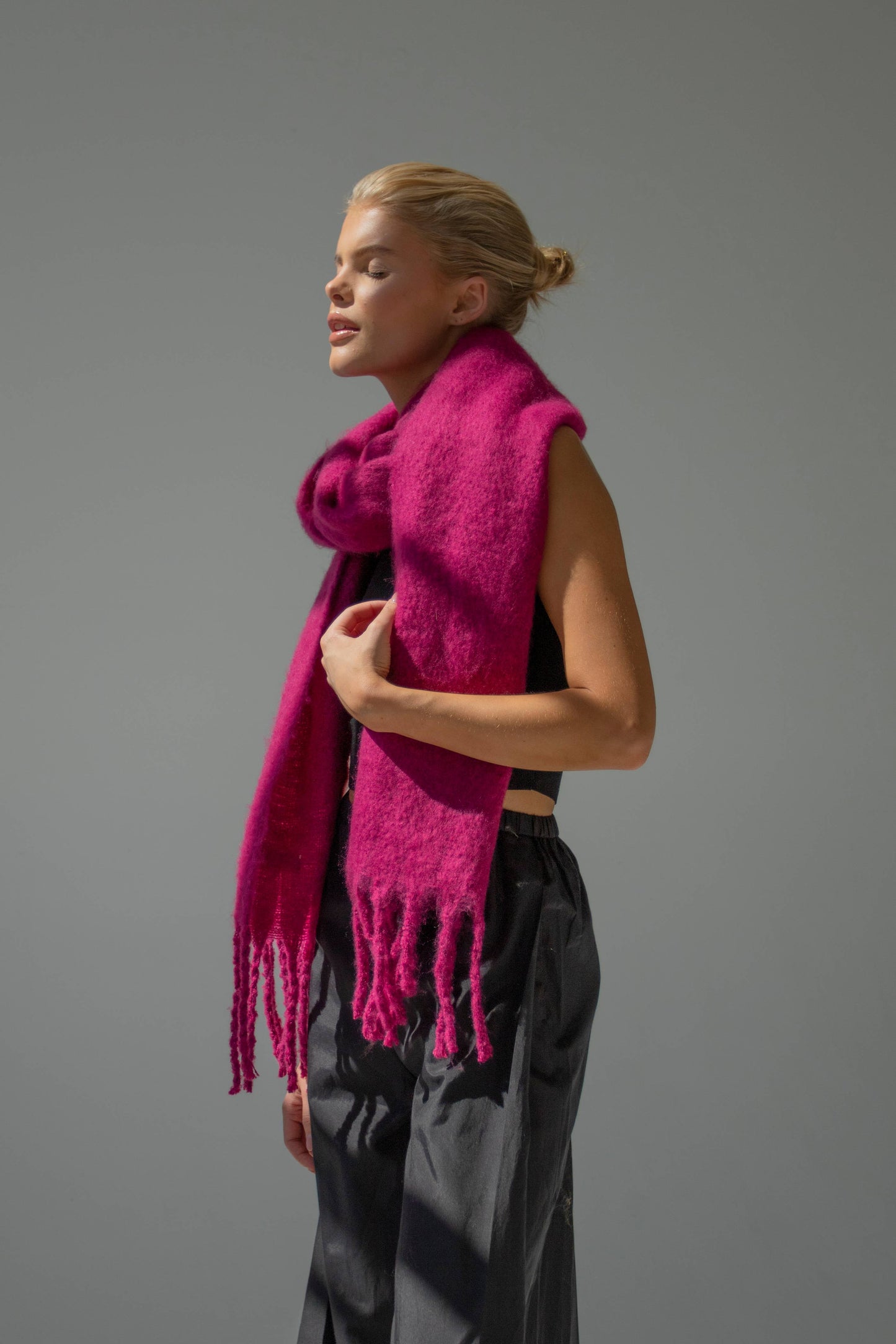 The Stockholm Scarf - Orchid Flower - AW22