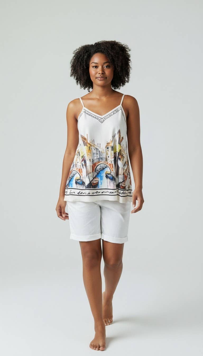Vienna Bliss Printed Vest