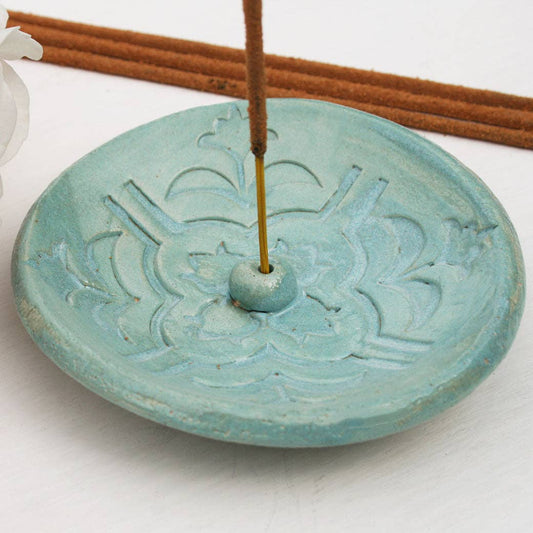 Moroccan Style Green Incense Dish