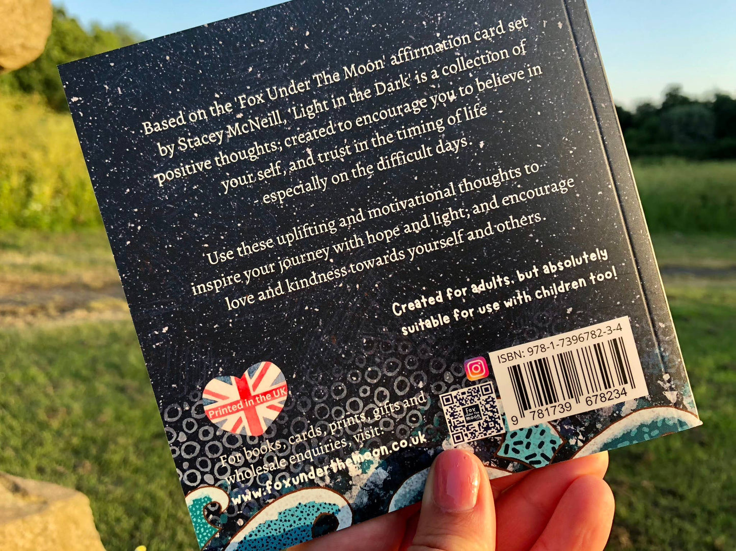 Fox under the Moon - Light In The Dark - A Book of Affirmations
