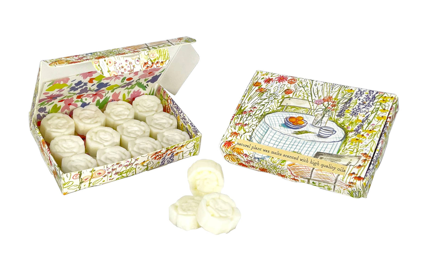 Heaven Scent Incense Ltd - Wax Melt Shapes in illustrated Boxes