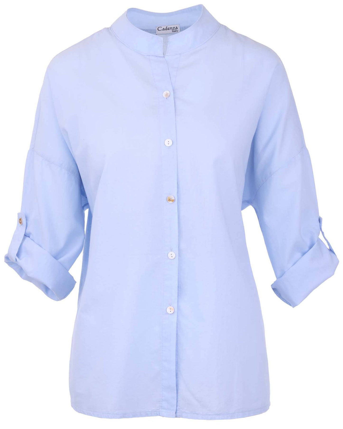 Cadenza Italy Ltd - Cotton Grandad Shirt