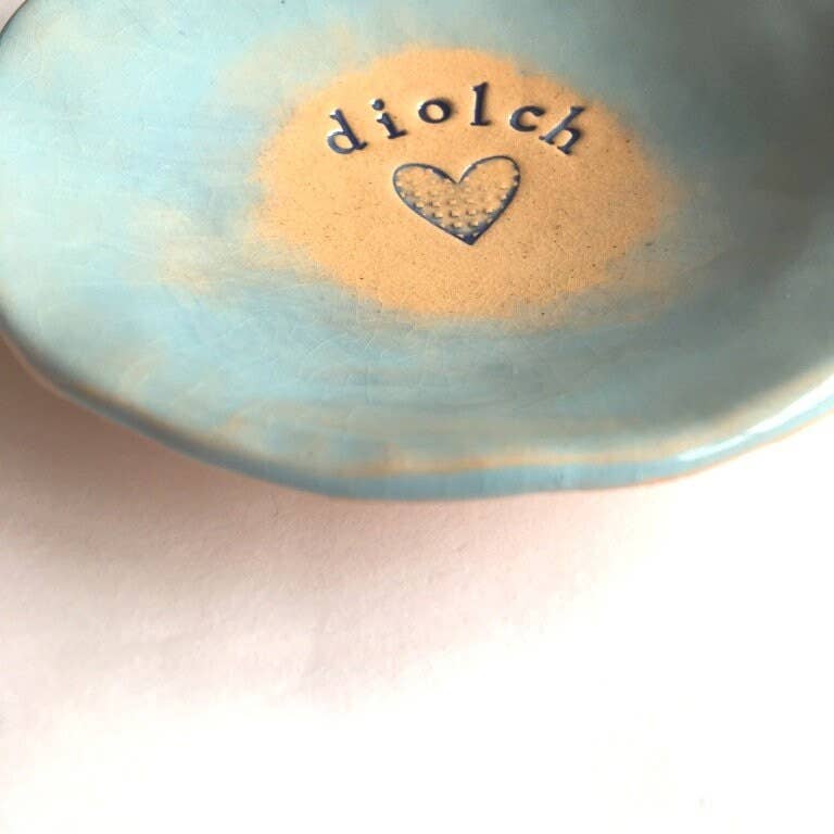 Diolch Ceramic Dish - Made in Wales
