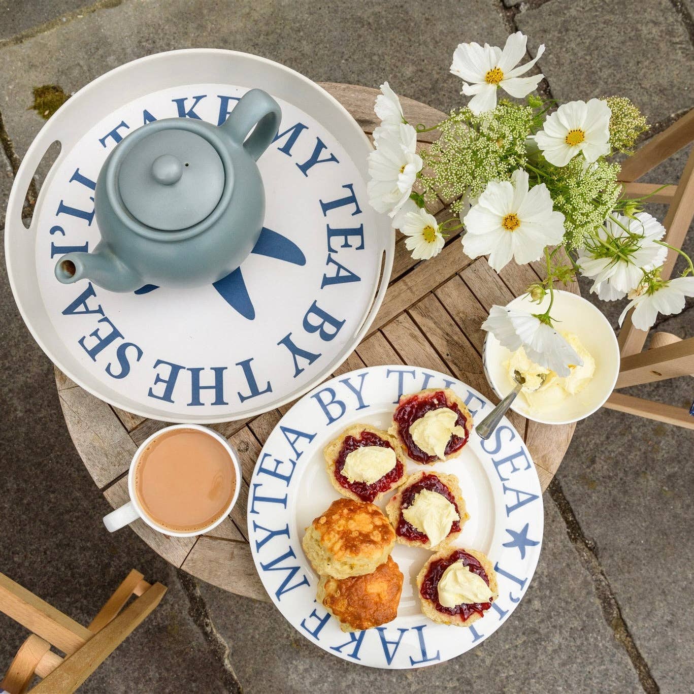 Tea by the Sea - Bamboo Fibre Starfish Tray