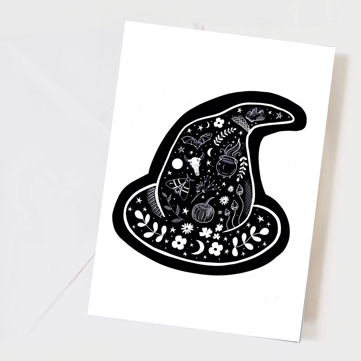 Glitter & Earth - Lino Witches hat