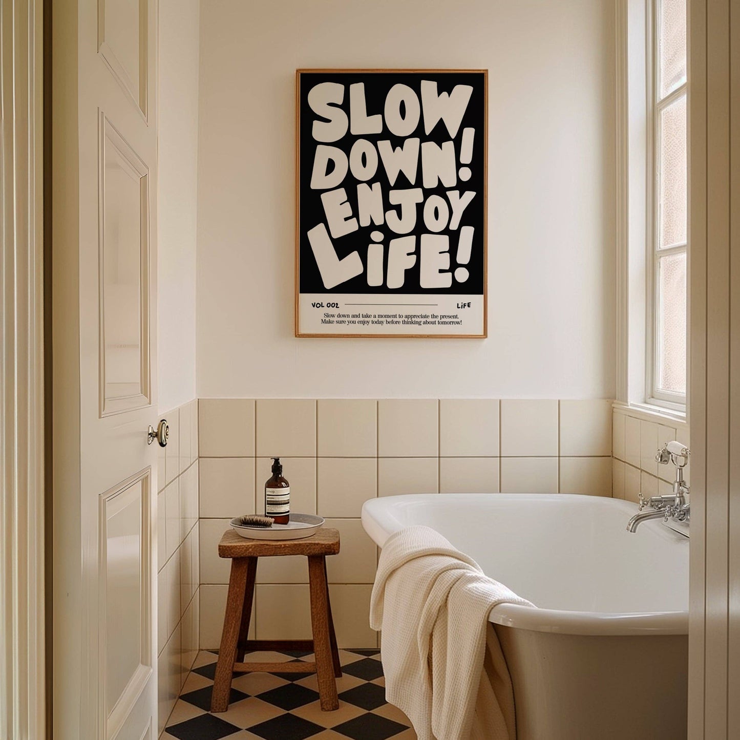 Lune Club - Slow Down, Enjoy Life Print