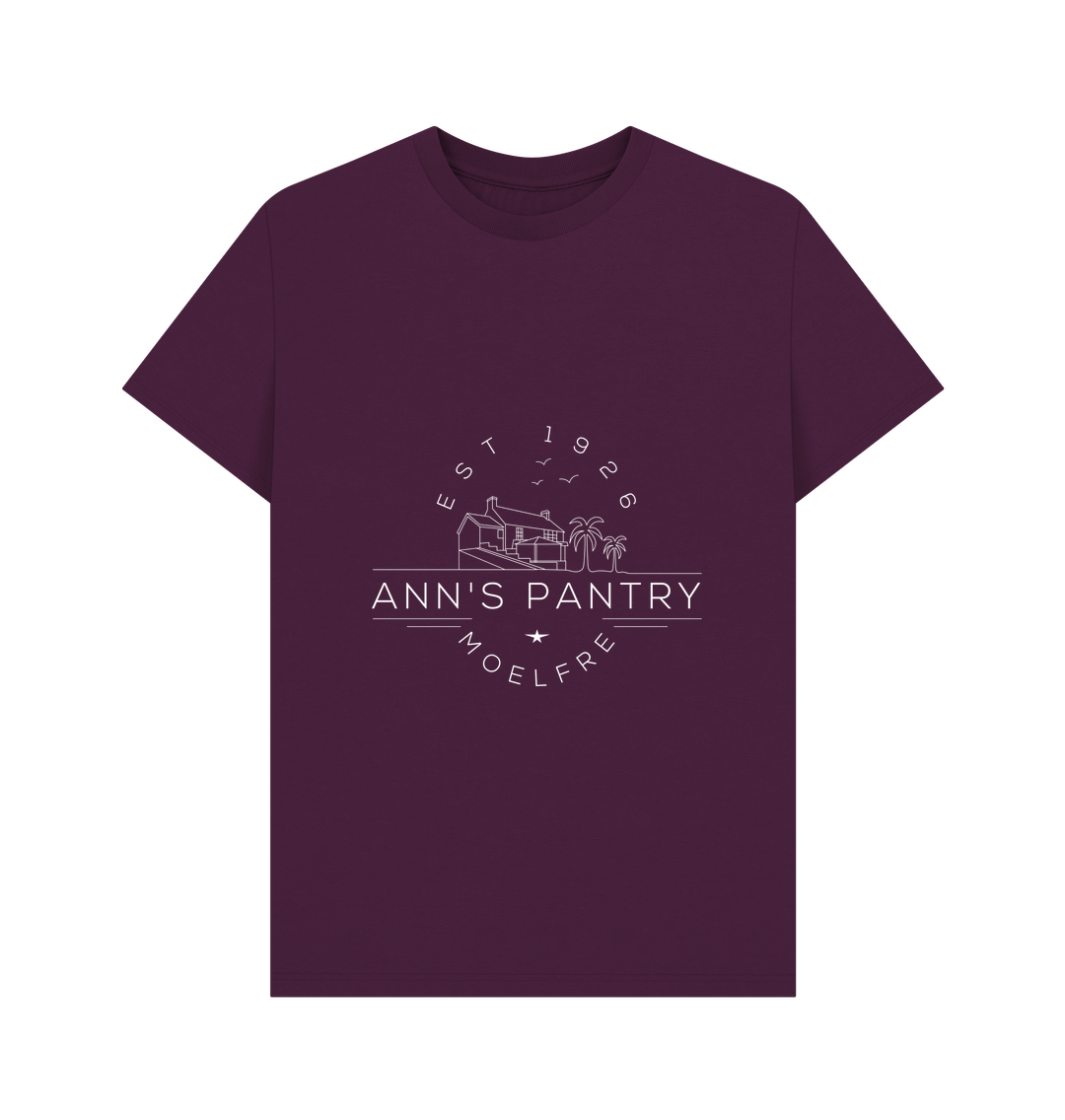 Purple Ann's Pantry Unisex Logo 1 T-shirt