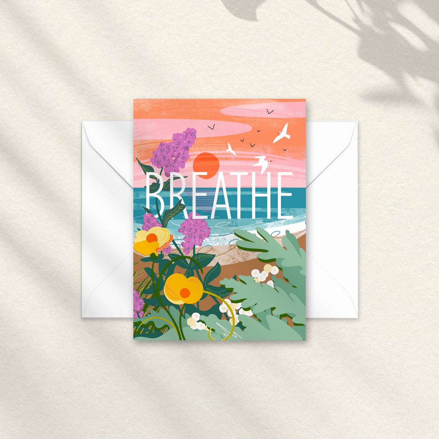 Mini card - Breathe