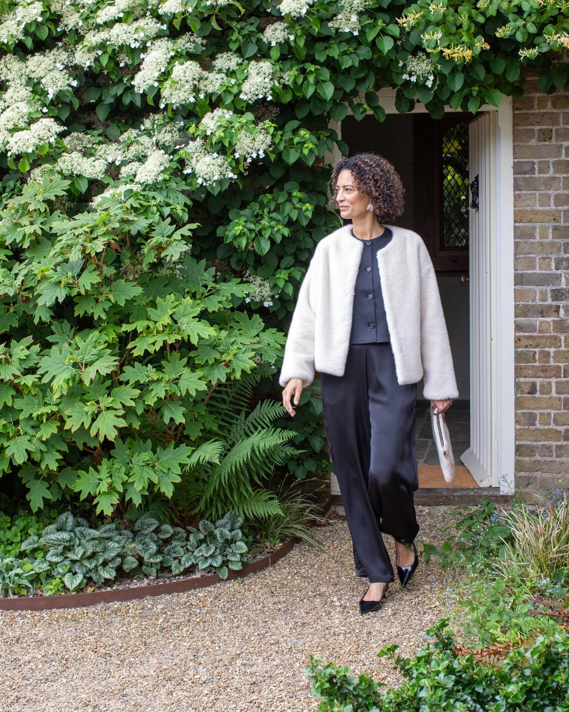 Chalk UK - Delilah coat - bone white