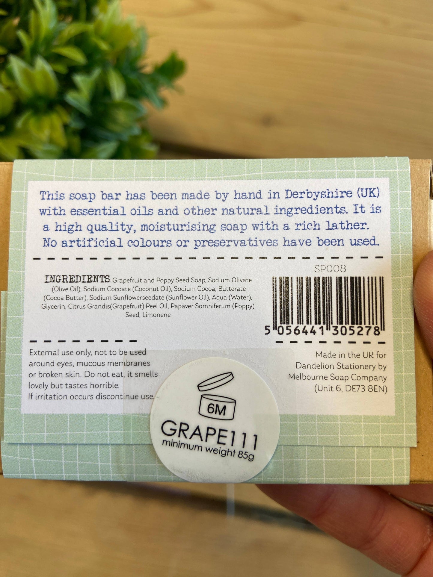 Dandelion Stationery - Dad Soap - Humorous Soap Gift