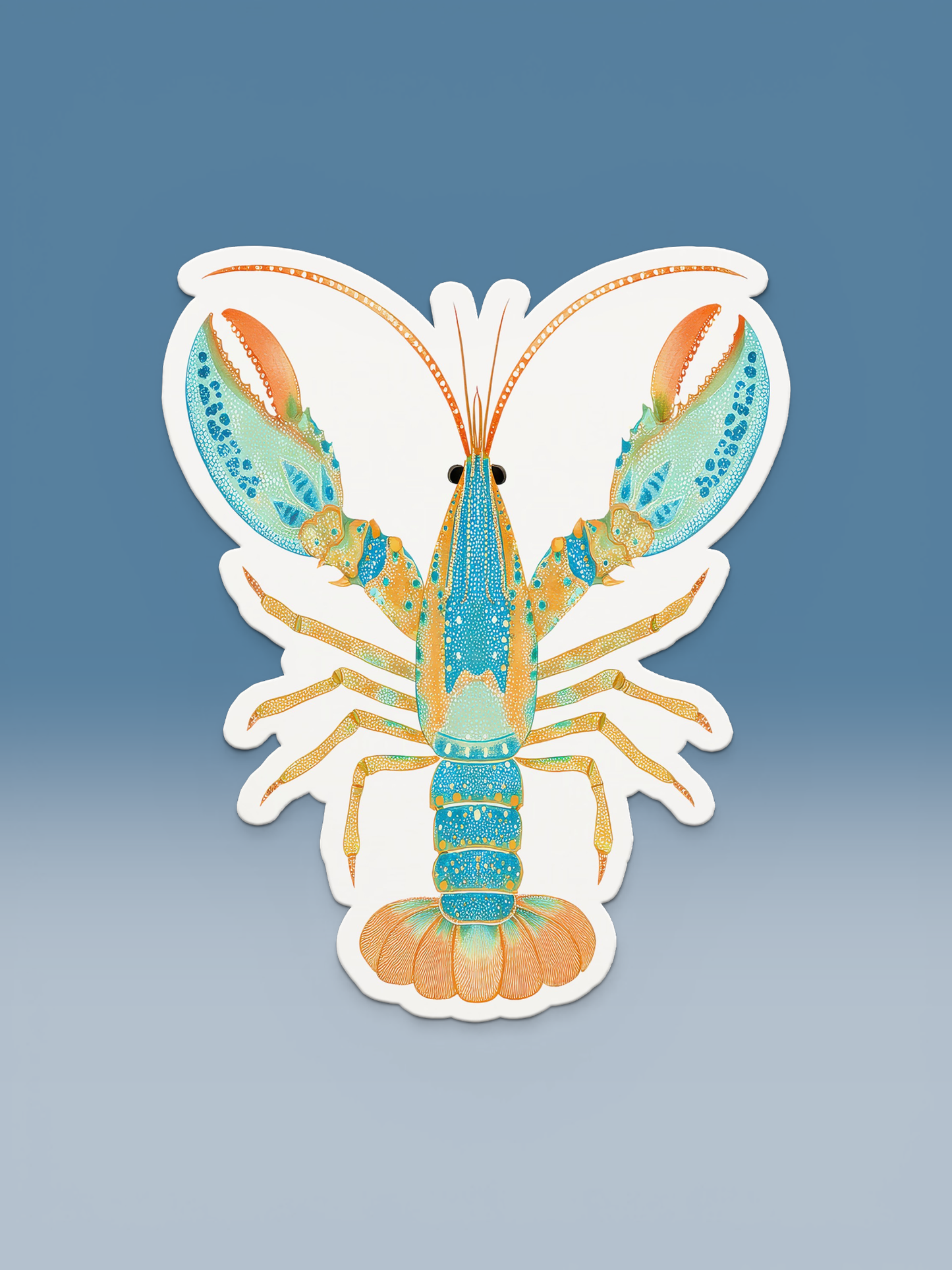 Lobster Seaside Coastal Postcards Stationery Notecards